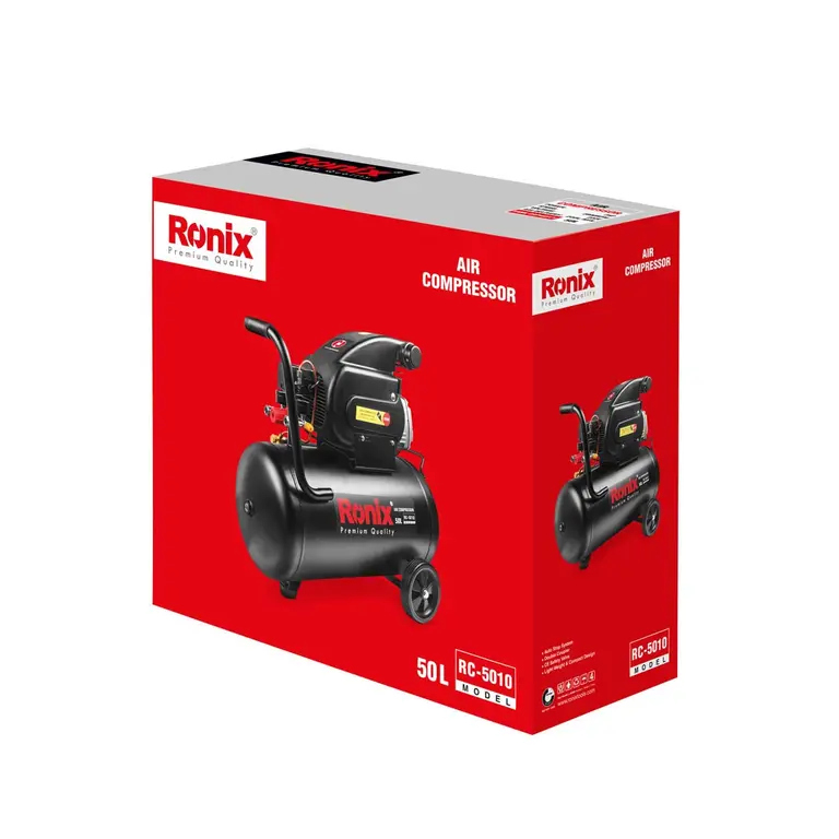 کمپرسور باد ۵۰ لیتری ۲ اسب بخار رونیکس مدل RC-5010